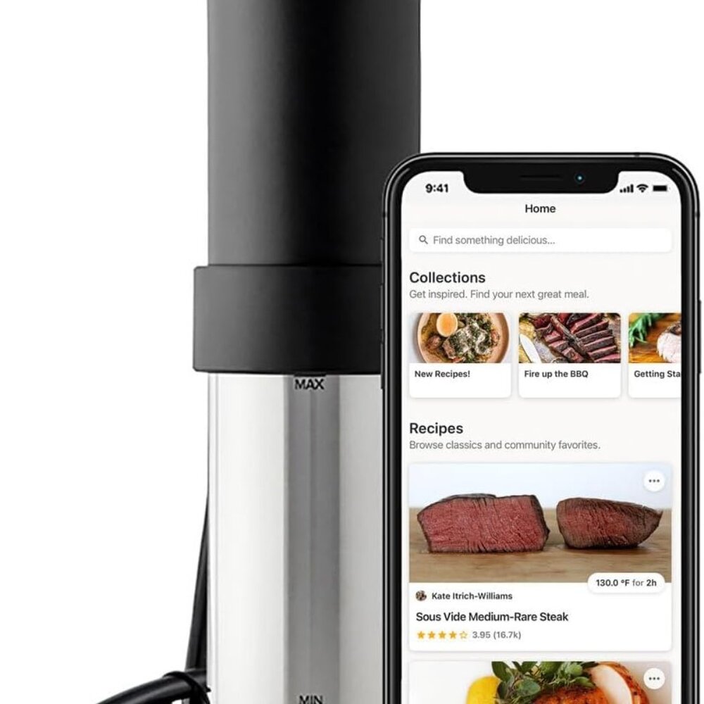 Touch Control Sous Vide Precision Cooker 3.0 with 1100 Watts & WiFi Connectivity